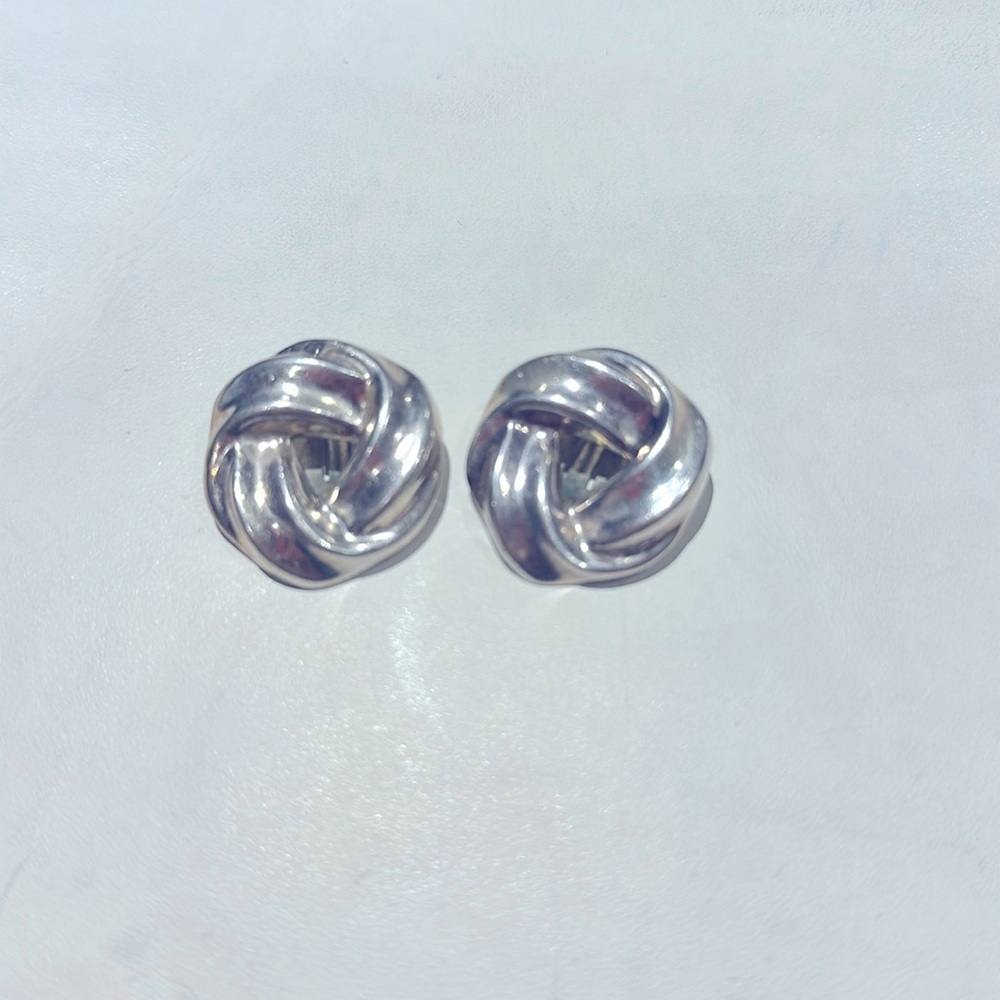 Sterling Clip Earrings